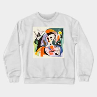 Artsy Punk Man Crewneck Sweatshirt